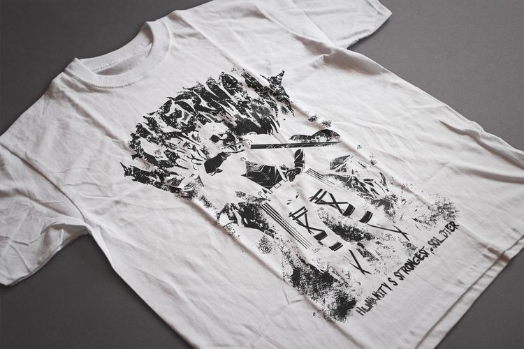 T-shirt Anime Attack on Titan